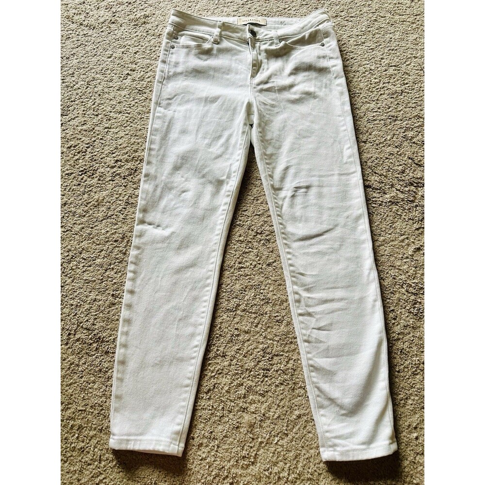 Liverpool Women’s Skinny Jeans Bright White Stretch 98 Cotton 8/29